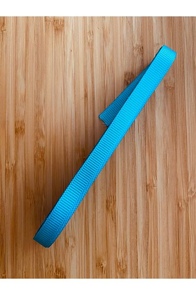Öztürk 1cm. 10 meters. Grosgrain Ribbon. Turquoise