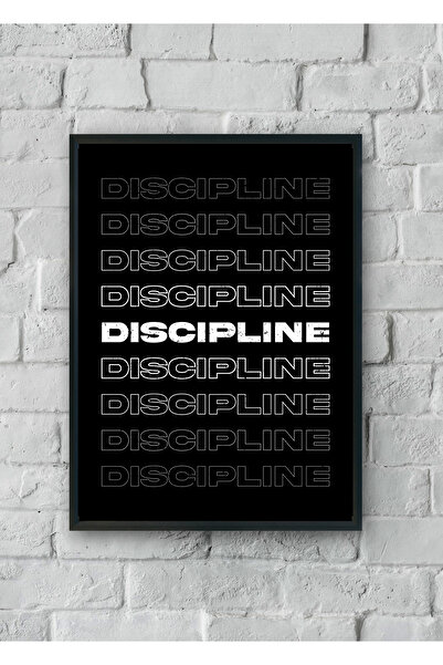 TREND "Discipline" Poster Tablo