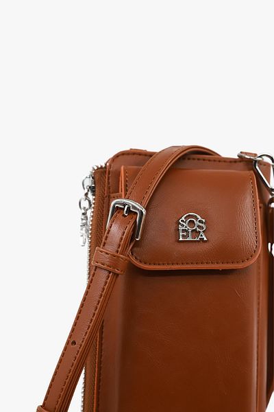 SOSELA 67-7171 Women's Tan Crossbody Bag