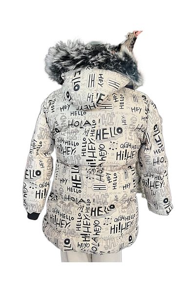 Bilen Normal Mold Printed Girl's Quality Inflatable Coat