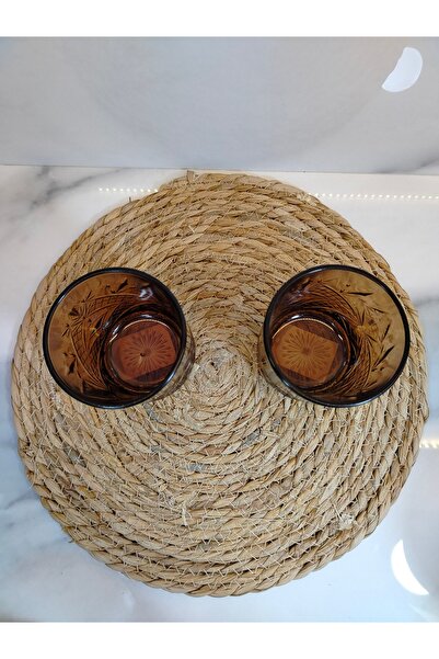 MDKLİFE 2 Lİ VİSKİ BARDAĞI AMBER 380 ML