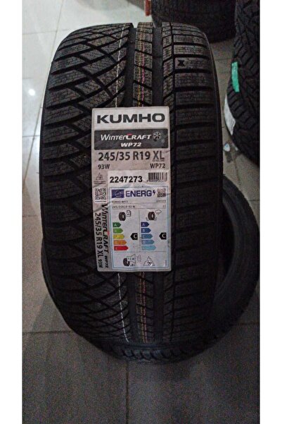 Kumho 245/35 R19 XL 93W WİNTERCRAFT WP72 KUMHO KIŞ 2024 ÜRETİM