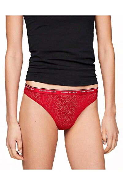 Tommy Hilfiger 3 Pack Thong Lace Külot