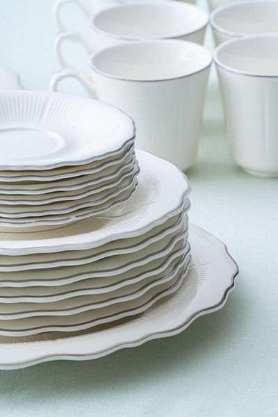 ACAR Sinatra 6-Person Brunch Set - 20 Pieces, Silver