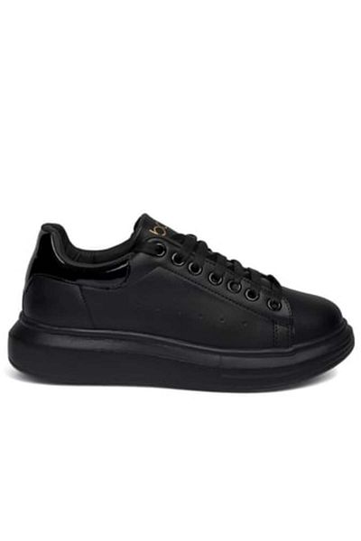 Prego Ελαφριά και Unisex Μαύρα Αθλητικά Παπούτσια - Tanban με κορδόνια
