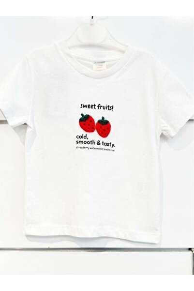 Zekids Κοριτσίστικο μπλουζάκι με βαμβακερό κέντημα