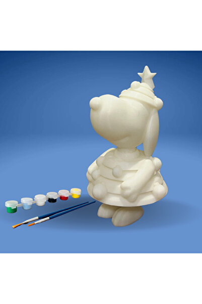 Yılbaşı Snoopy 3D Figür Boyama Seti