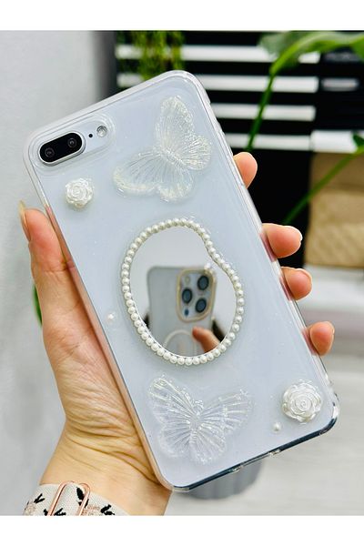 Go Aksesuar حافظة سيليكون متوافقة مع هاتف IPhone 7 Plus - 8 Plus