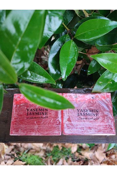 Naturabella 2-Pack Natural Jasmine Soap That Equalizes Skin Tone and Stabilizes Skin Moisture Rate