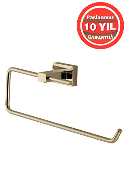 ÇELİK BANYO Paslanmaz Pirinç Kenzo Kağıt Havluluk Altın Gold