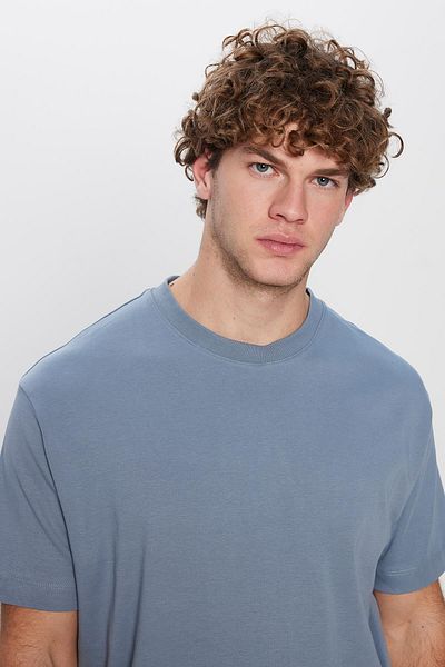 Tudors Μπλουζάκι Unisex Basic Blue - Άνετη εφαρμογή, 100% βαμβάκι, λαιμόκοψη
