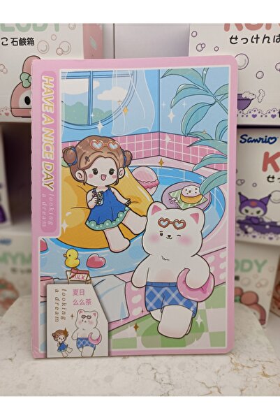 Meyra Accessories carnet tematic cu design prințesă ursuleț sanrio, caiet, agenda, cadou, caiete școlare