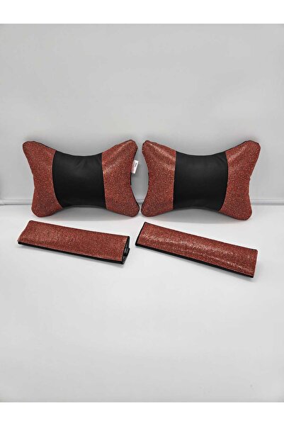 dizaynpark Pernă pentru gât și pernă pentru centura de siguranță din piatră r...