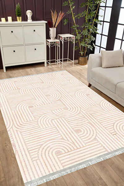 MUBO Kaymaz Tabanlı Yıkanabilir Antibakteriyel Dijital Baskı Modern  Salon Ha...