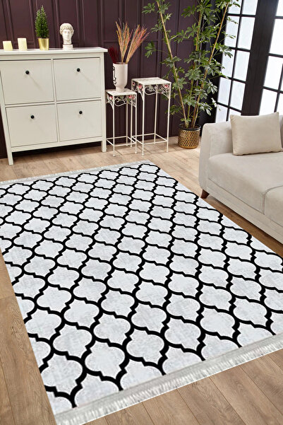 MUBO Kaymaz Tabanlı Yıkanabilir Antibakteriyel Dijital Baskı Modern  Salon Ha...