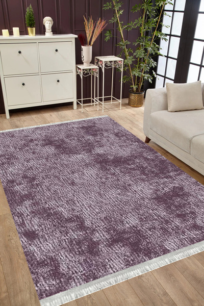 MUBO Pamuk Dokuma Taban Yıkanabilir Kaymaz Tabanlı Antibakteriyel Dijital Bas...