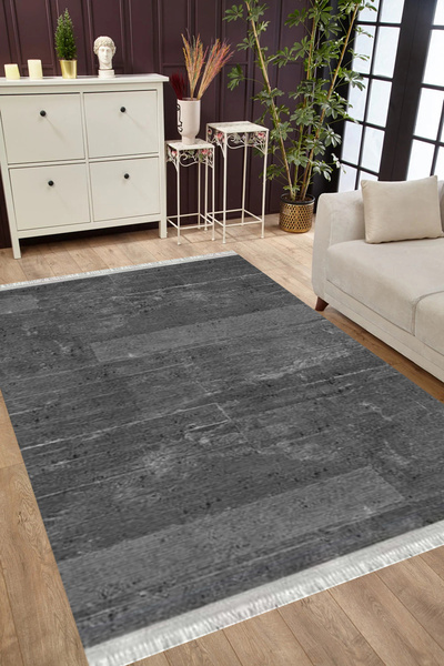 MUBO Pamuk Dokuma Taban Yıkanabilir Kaymaz Tabanlı Antibakteriyel Dijital Bas...