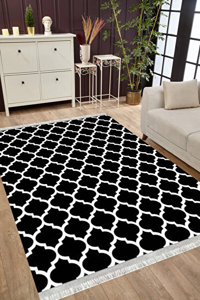 MUBO Kaymaz Tabanlı Yıkanabilir Antibakteriyel Dijital Baskı Modern  Salon Ha...