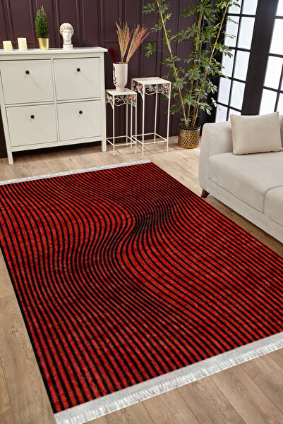 MUBO Kaymaz Tabanlı Yıkanabilir Antibakteriyel Dijital Baskı Modern  Salon Ha...