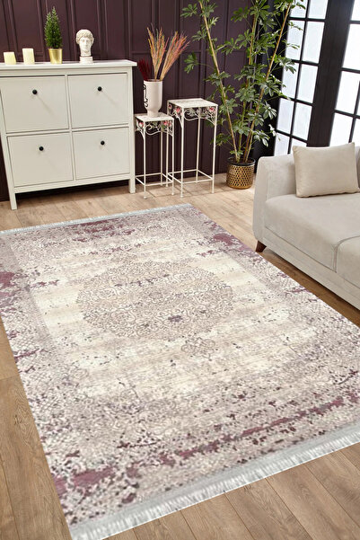 MUBO Pamuk Dokuma Taban Yıkanabilir Kaymaz Tabanlı Antibakteriyel Dijital Bas...