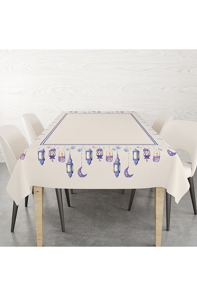 Filamente Ramadan Patterned Digital Print Tablecloth