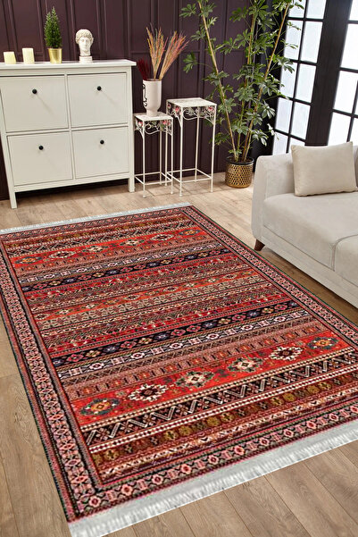 MUBO Kaymaz Tabanlı Yıkanabilir Antibakteriyel Dijital Baskı Otantik Salon Ha...