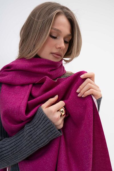 FENZA SCARF ALESSI șal de iarnă cu amestec dublu lână-acril