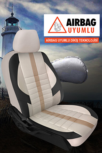 GM-DESIGN Sinop Series - Luxury Universal Car Seat Cover - Full Set of 5 Seats - Special Velur Fabric