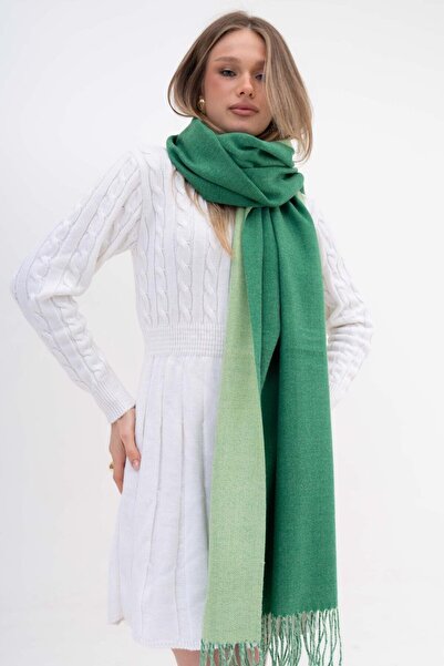 FENZA SCARF ALESSI șal de iarnă cu amestec dublu lână-acril