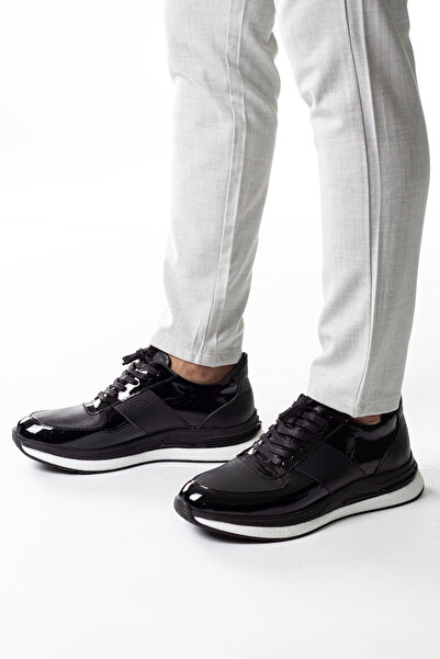 NUSRET ÇELİK Nsr1001 Genuine Calfskin Men's Casual Sports Shoes Lace-Up Ortho...