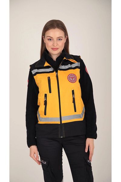 Ekg Medikal 112 Emergency Medical Ambulance Vest (Unisex)