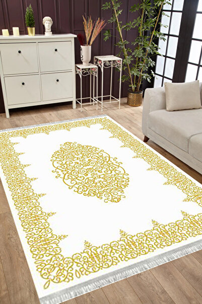 MUBO Pamuk Dokuma Taban Yıkanabilir Kaymaz Tabanlı Antibakteriyel Dijital Bas...