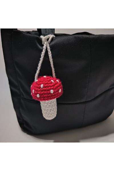 El örgüsü Mixed Storee Mushroom Mesh Lip Glos Lip Balm Case Container Bag Ornament