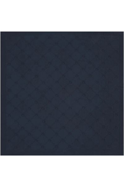 Valentino Orlandi Φουλάρι με λογότυπο Navy Blue Alia