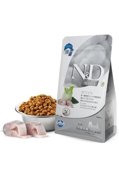 N&D ND White Mono Protein Balıklı Beyaz Renkli Küçük Irk Yetişkin Köpek Maması 2kg