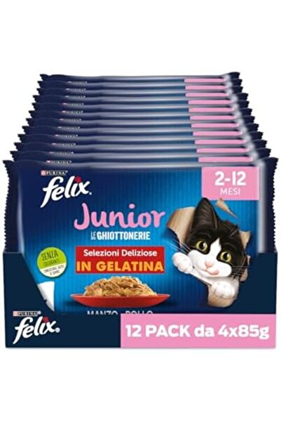 FELIX Yavru Kedi Avantajlı Paket (48 X 85GR)
