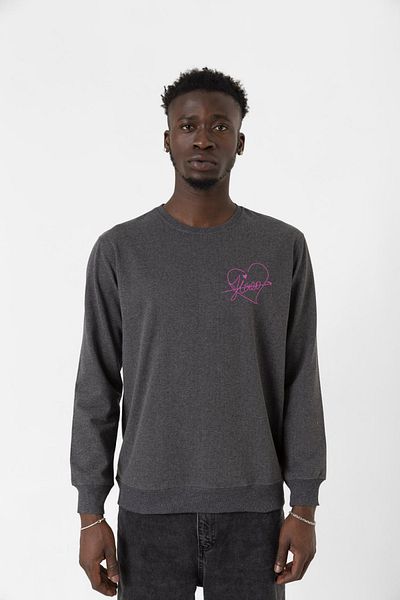 Tshirthane Ανδρικό φούτερ Blackpink Jisoo Signature Smoked 2ip