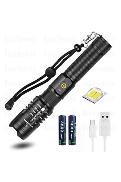 farissu ONELİGHT zomlu flaşörlü full metal tasarım el feneri