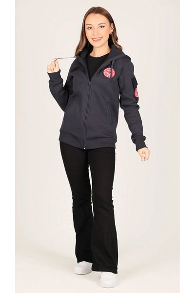 Ekg Medikal 112 Emergency Health Hooded Fleece (Unisex)