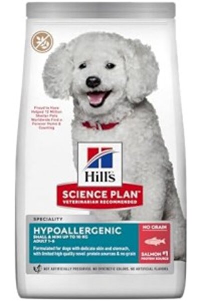 Hill's Science Plan Hypoallergenic Small Mini Somonlu Küçük Irk Yetişkin Köpek Maması 6 Kg