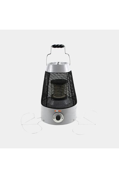 Koolen Electric Heater Halogen Circular - 2000 W - Silver