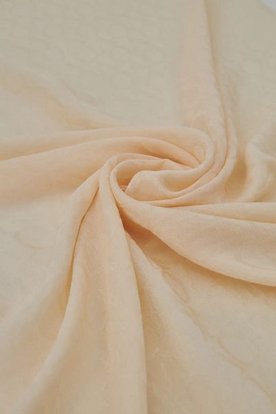 Valentino Orlandi Alia Jacquard Shawl-2 Cream Colored
