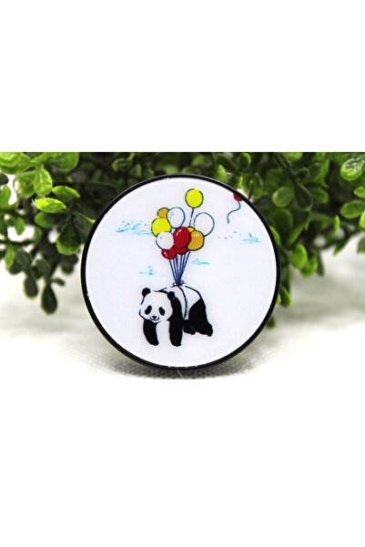 Tezcan Aksesuar Popsocket Telefon Tutacağı Desenli ve Baskılı Parmak Tutucu