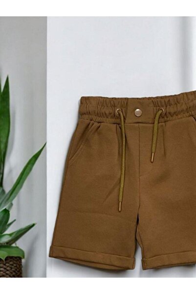 Zekids Boy's Shorts - Button Design