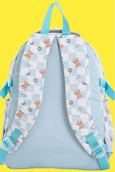 Uniquetrenders Унісекс водонепроникний рюкзак з кольоровими вставками для школи