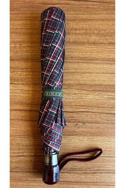 snotline 10 Telli Ahşap Saplı Yarı Otomatik  Şemsiye