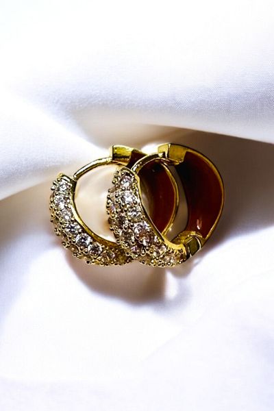 PETEK AKSESUAR Minelli Stone Ring Earring