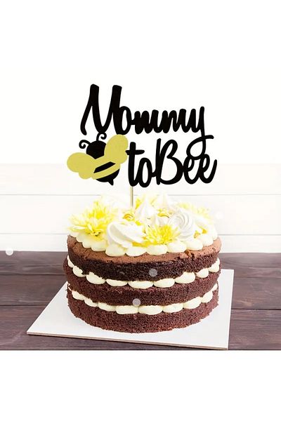 KÜP AKSESUAR Mom to Be Cake Ornament - Baby Shower
