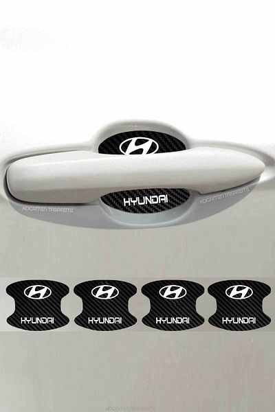 Kocamın Tasarımı طلاء كربون عالمي من Hyundai - مجموعة رقائق أنيقة مضادة للخدش من الداخل