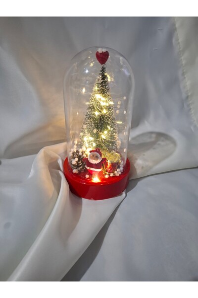 sedef exclusive Yılbaşı Fanusu - Çam Ağacı,Noel Baba,Yılbaşı Süsleri- Yeniyıl...